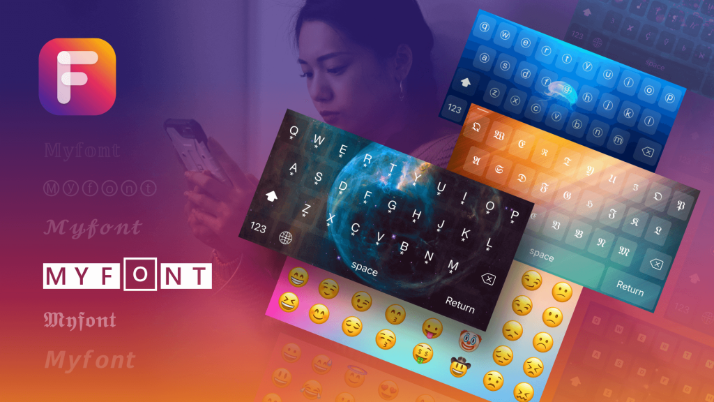Lettertypen & Toetsenbord voor iPhone: Beste lettertype wisselaar en Emoji toetsenbord voor alle apps