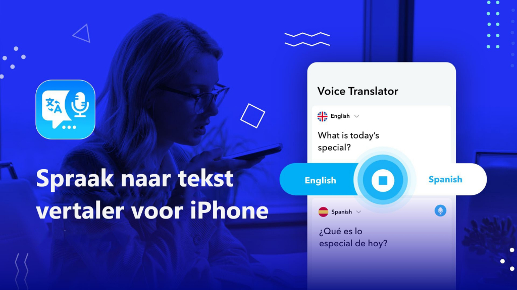 Hoe spraak naar tekst omzetten met Vertaler voor iPhone