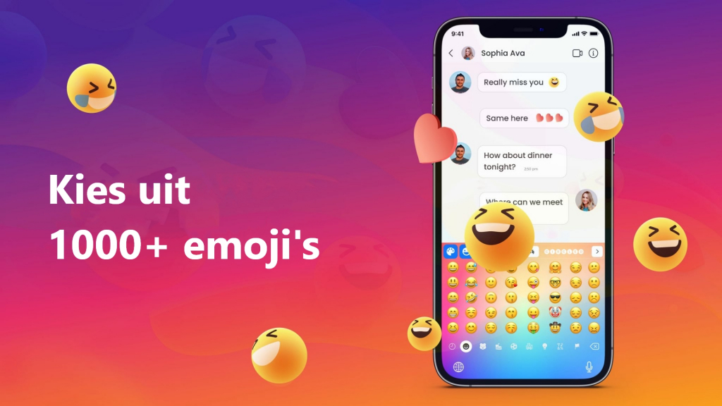 schakel het ingebouwde emoji-toetsenbord in