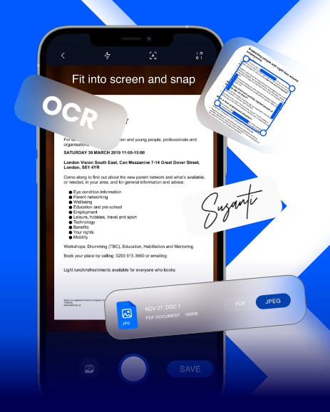pdf Scanner app for iPHone