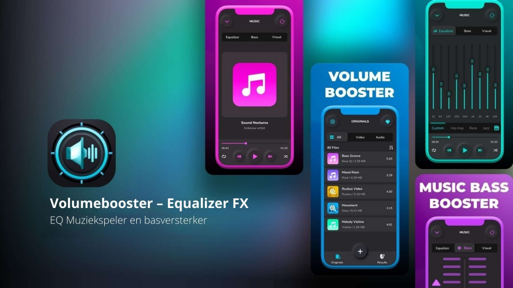 Volumebooster – Equalizer FX