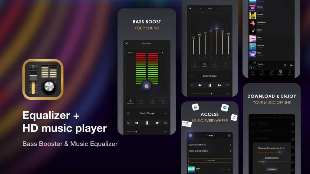 Equalizer+ HD music player