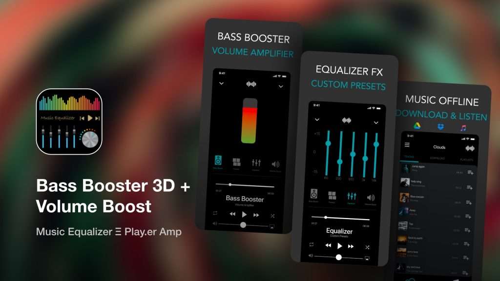 Bass Booster 3D + Volume Boost