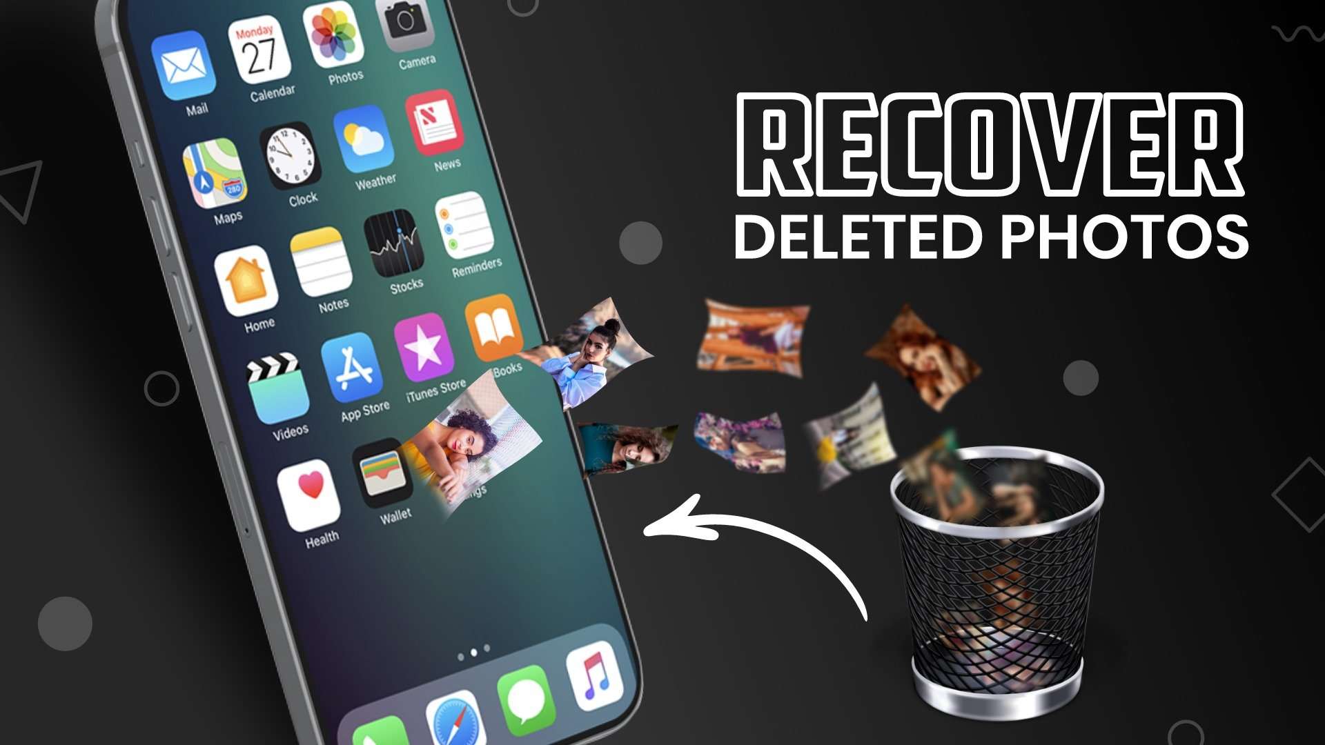 how to recover deleted photos from iPhone