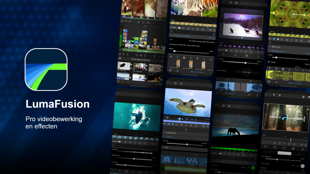 LumaFusion video editing app