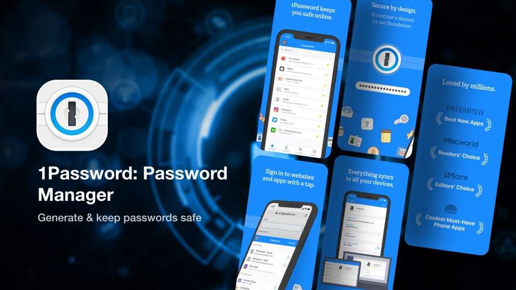 1Password iPhone Password Manager