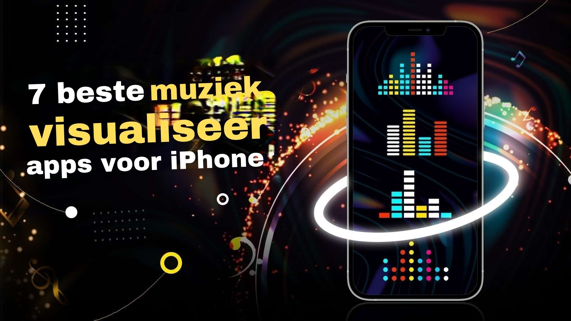 Muziek visualisatie apps voor iPhone