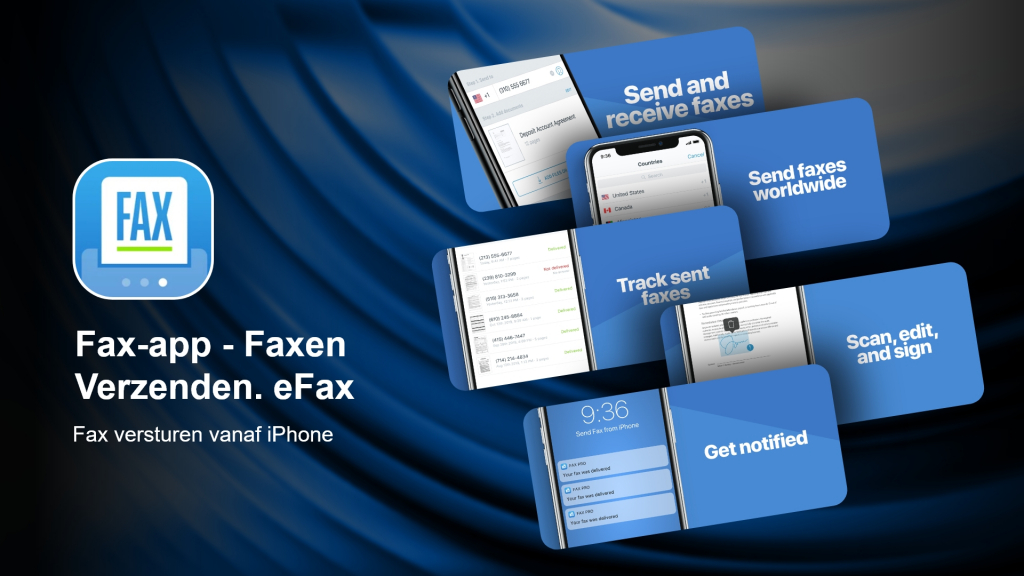 Fax vanaf iPhone verzenden ontvangen