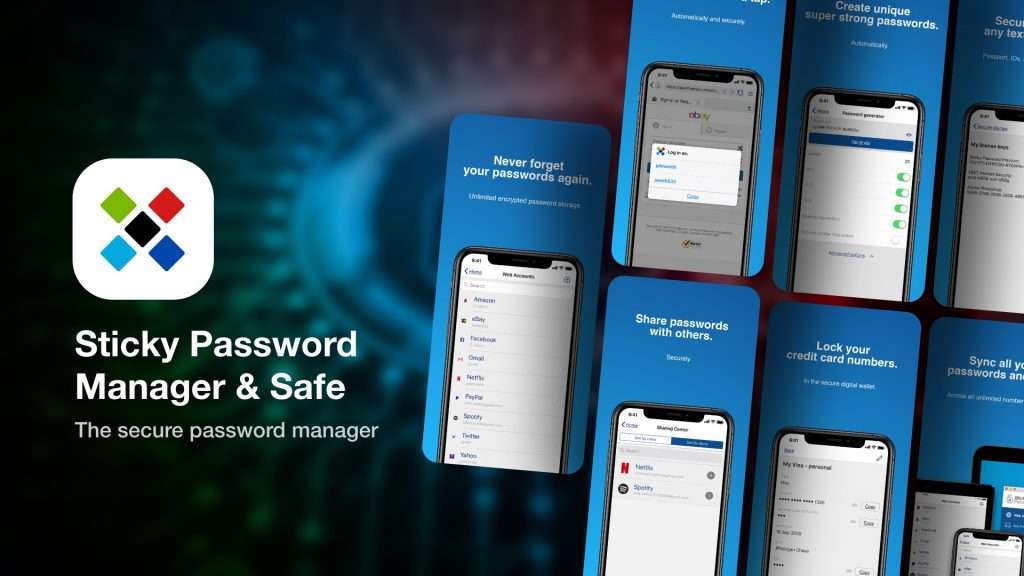 Sticky Password Manager & Safe | save passwords on iPhone