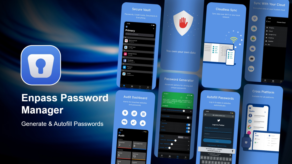 Enpass Password Manager app for iPhone