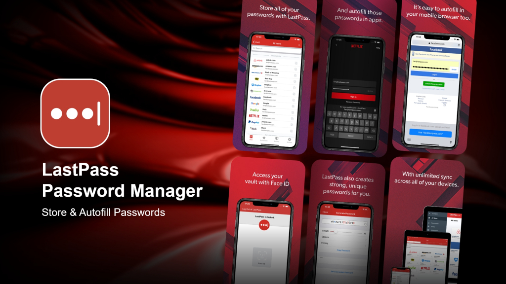 LastPass Password Manager app for iPhone