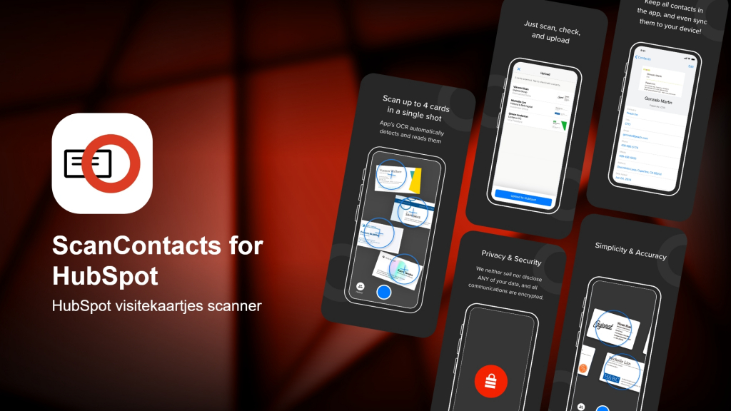 ScanContacts for HubSpot