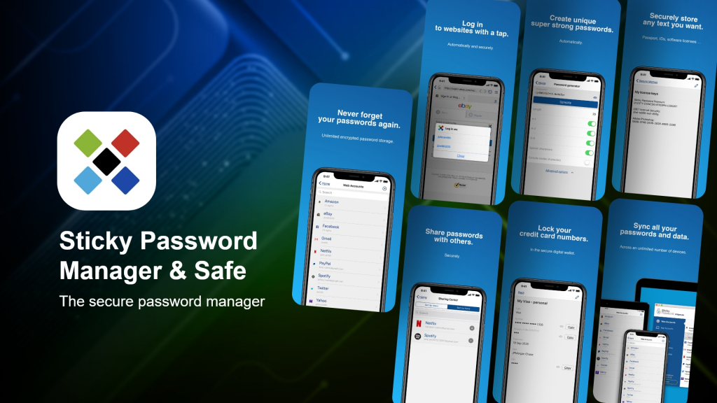 Sticky Password Manager & Safe for iPhone