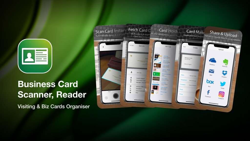 apps for scanning business cards for iPhone