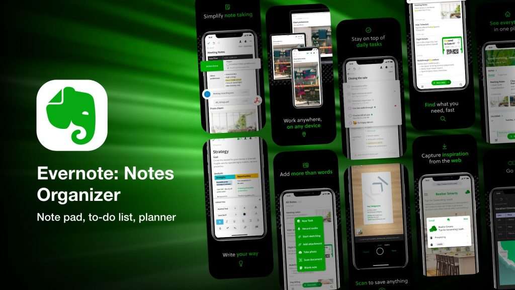Evernote - Notes Organizer - Card scanner app for iPhone