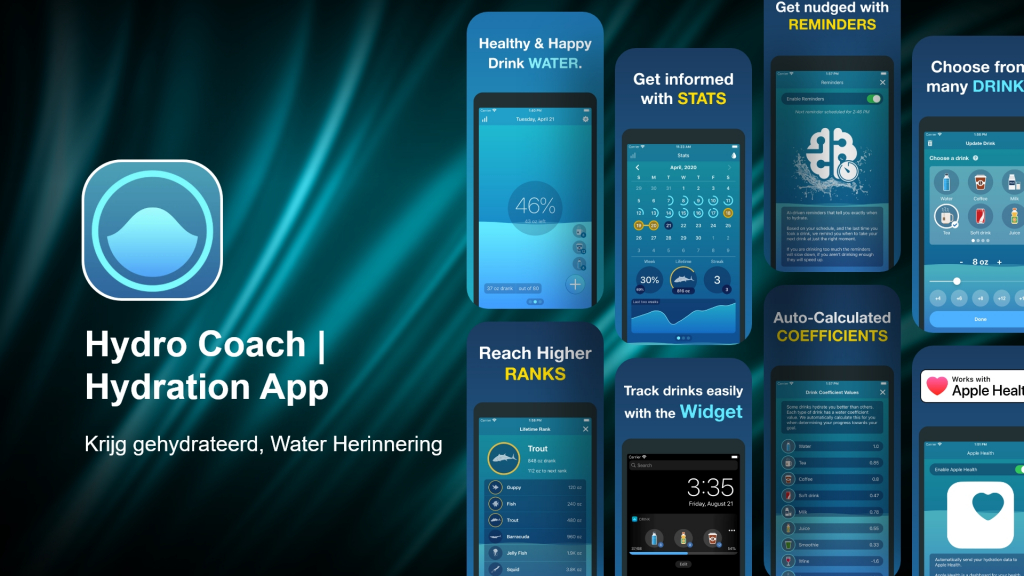 Hydro Coach Hydration App