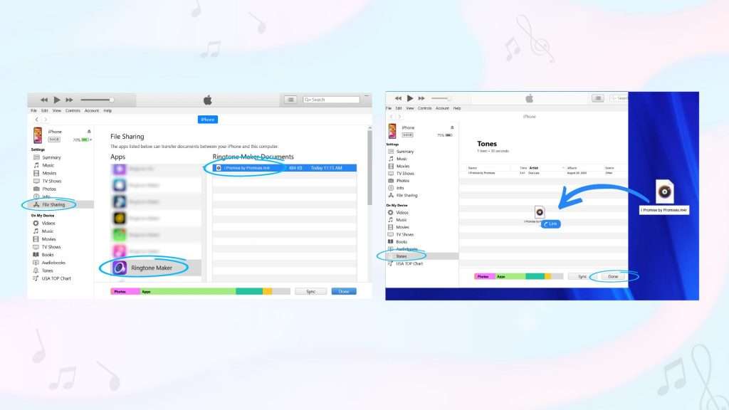 how to make a ringtone with iTunes