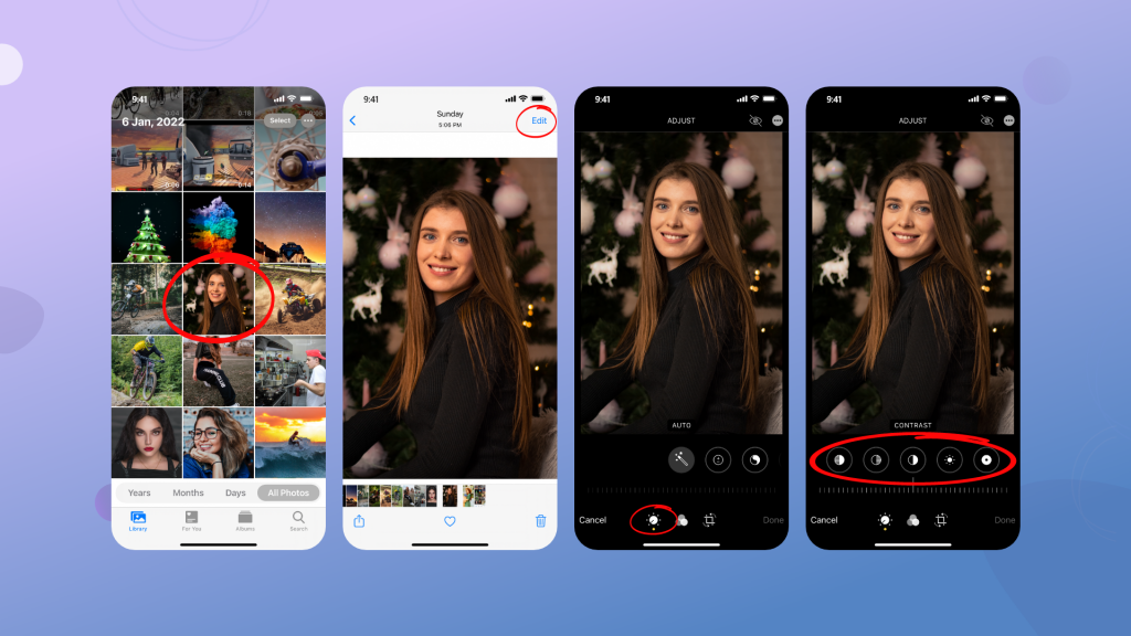 Hoe kan ik foto's op iPhone bijsnijden met de Foto's-app?