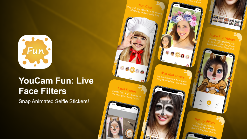 YouCam Fun - Live Face Filters
