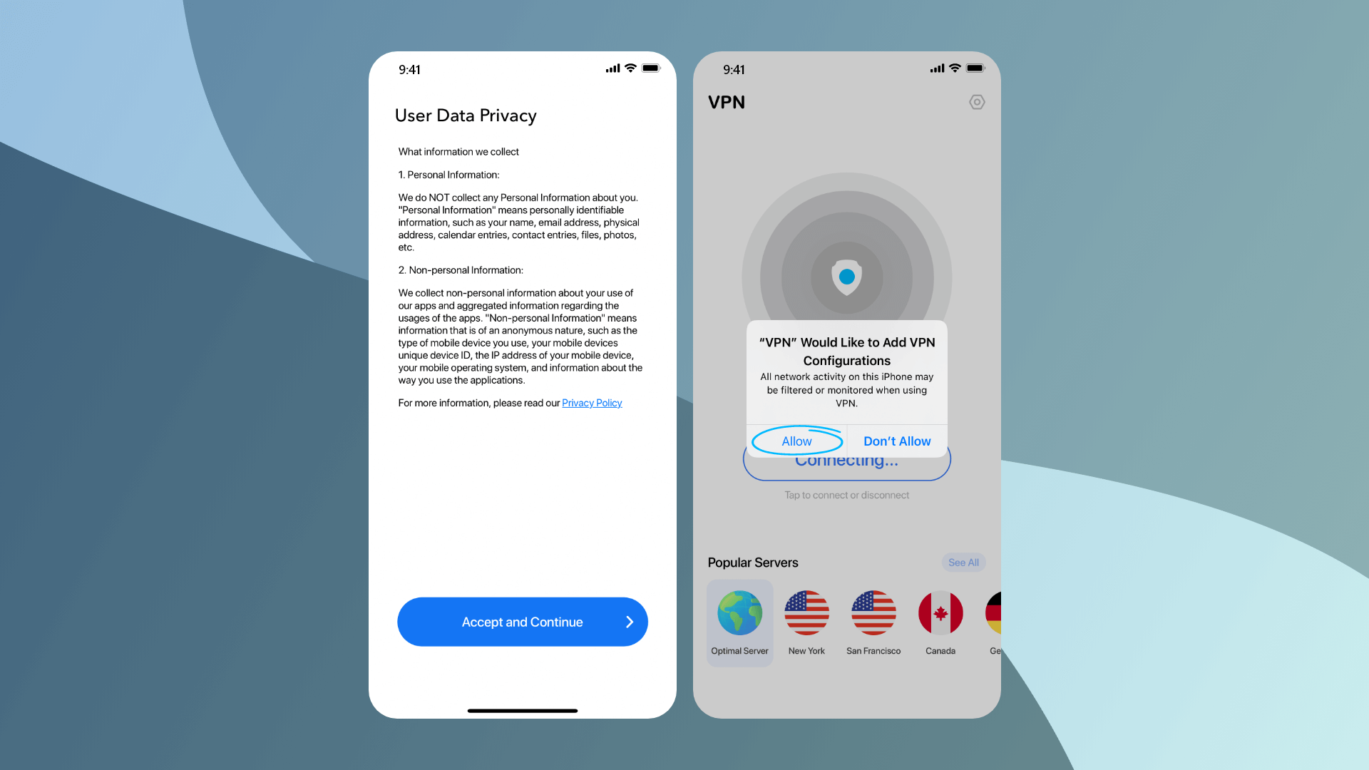 VPN-proxy-master-app-permissions-for-iPhone-and-no-log-policy